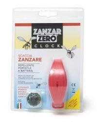 ZANZARZERO® CLOCK  ELECTRONIC REPELLENT PORTABLE MOSQUITO 