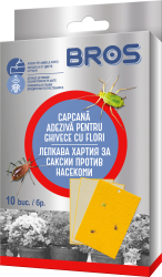 BROS – sticky sheet for flower pots 10 pcs
