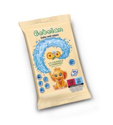 Влажни кърпи BEBELAN с Невен и Лайка 20 бр/пак. - MK-BNL20