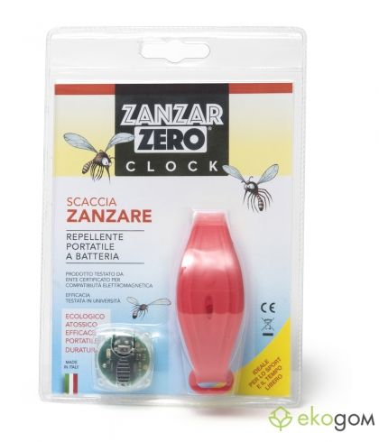 ZANZARZERO® CLOCK  ELECTRONIC REPELLENT PORTABLE MOSQUITO 