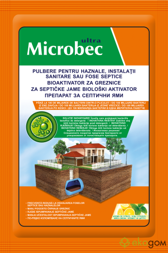 БРОС MICROBEC Препарат за септични ями 25 гр / Арт.№ BS 207