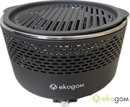 ECODOM Portable Charcoal BBQ Grill - Tabletop Design