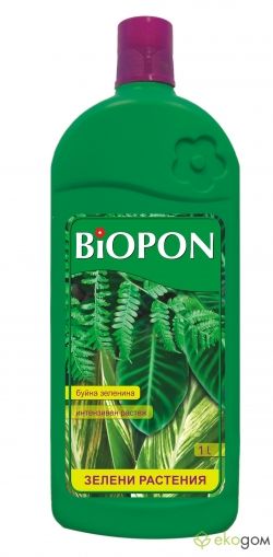 BIOPON течен тор зелени растения 1л