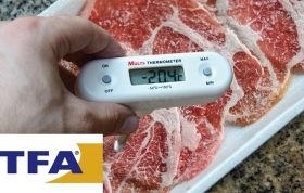 Digital T-Shaped Corkscrew Tip Thermometer for Frozen Food