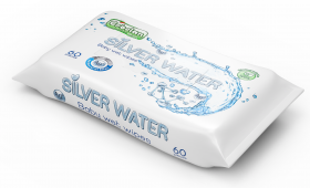SILVER WATER кърпи със сребърна вода 60 бр./пакет - MK BS60