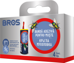 БРОС Ролка с лепило против летящи насекоми - 4 бр. / Арт.№ BS 112