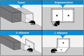BROS sticky trap for mice and rats