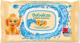 Влажни кърпи BEBELAN с Невен и Лайка