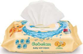 Влажни кърпи BEBELAN с Невен и Лайка