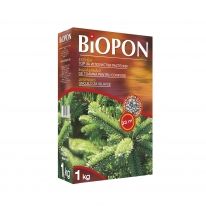BIOPON гранулиран есенен тор иглолистни 1кг тор без азот
